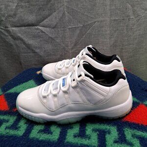 %Nike Air Jordan 11 Retro Low Legend Blue Size 7Y / AJ14